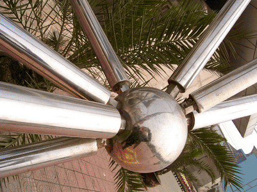 建德不锈钢螺栓球网架